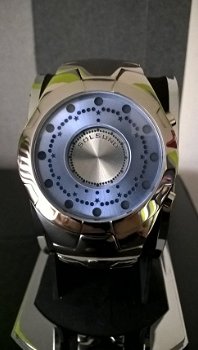 Vintage Retro Zeon Tech Solsuno LED Binary watch/Horloge,Model: ZT0009SS GC ! - 1