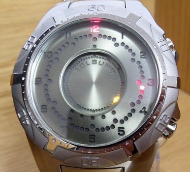 Vintage Retro Zeon Tech Solsuno LED Binary watch/Horloge,Model: ZT0013SS HA ! - 6