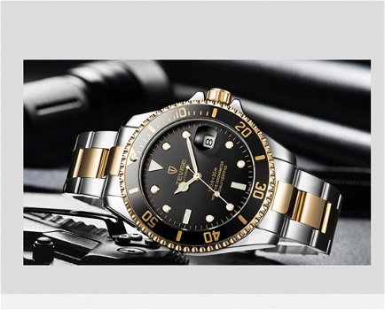 TEVISE automatic Submariner Horloge!! - 3