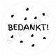Witte stickers special delivery Ø 40mm (24 stuks) - 7 - Thumbnail