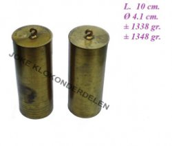 === 2 Gewichten = gewicht regulateur = oud === 41269