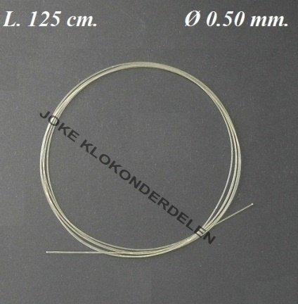 = Darmsnaar gewicht regulateur = 0.50 mm. = 30007 - nr. 1
