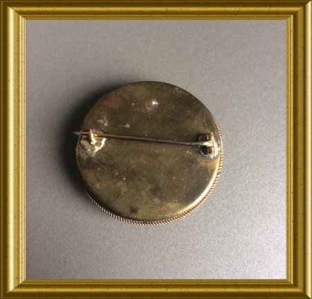 Mooie grote micro mozaiek broche - Afbeelding 3
