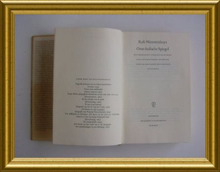Oud boek : Oost-Indische spiegel ; Rob Nieuwenhuys, 1972 - 3