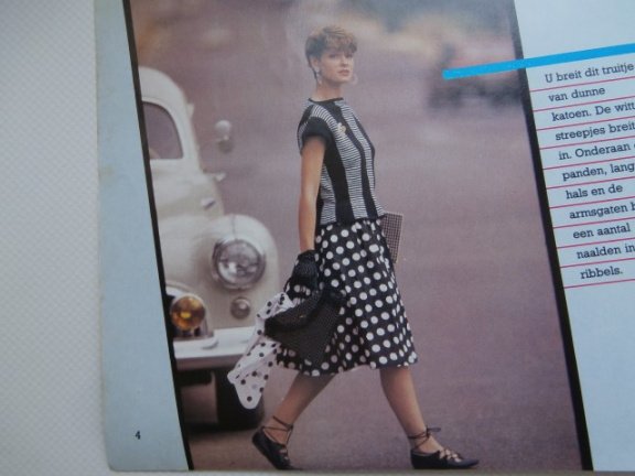 Ariadne nr 4, april 1988 + borduurpatroon merklap Joke Visser - Afbeelding 2