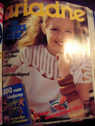 Ariadne nummer 7, juli 1988 + extra veel zomers haken - nr. 1