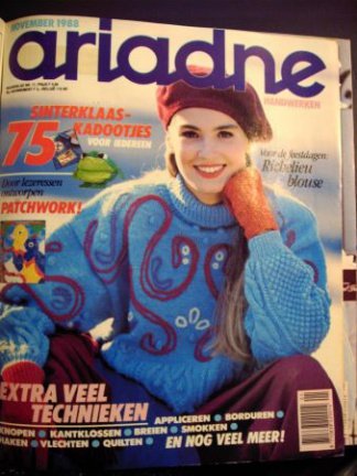 Ariadne nummer 11, november 1988 met eigentijdse merklap - nr. 1