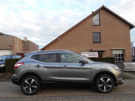 Nissan Qashqai - 1.2 TEKNA 360-CAMERA/PANORAMADAK/KEYLESS/LINE-ASSIST/NAVIGATIE/TREKHAAK - 1