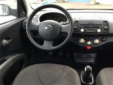 Nissan Micra - 1.2 Visia 5-DEURS, AIRCO, ELEK-RAMEN, STUURBEKRACHTIGING, RADIO-CD, AIRBAGS, CENT-VER