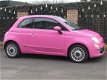 Fiat 500 - 1.2 Rosa aut./ panoramadak/ airco/ 90.723 km/ 2010 - 1 - Thumbnail
