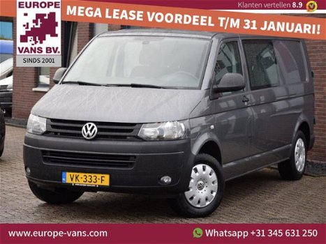 Volkswagen Transporter - 2.0 TDI 115pk Lang D.C. Airco 08-2014 - 1