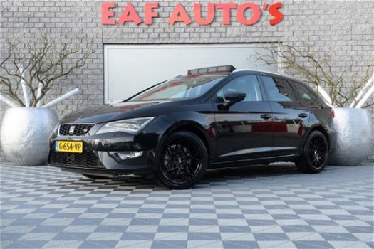 Seat Leon ST - 1.4 TSI ACT FR Dynamic / Open panoramadak / Navi / Ecc / Led / Pdc / 18 inch / Sound - 1