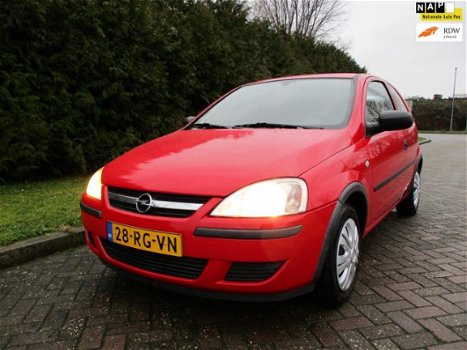 Opel Corsa - 1.4-16V Rhythm Bj 2005, Wenig km, N.A.P, Elekt.Ramen, Zeer Zuinig, Nieuwe Apk - 1