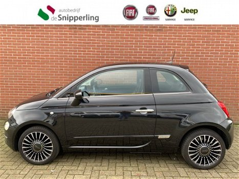 Fiat 500 - TwinAir Turbo 80pk Lounge Navi, Cruise, 16