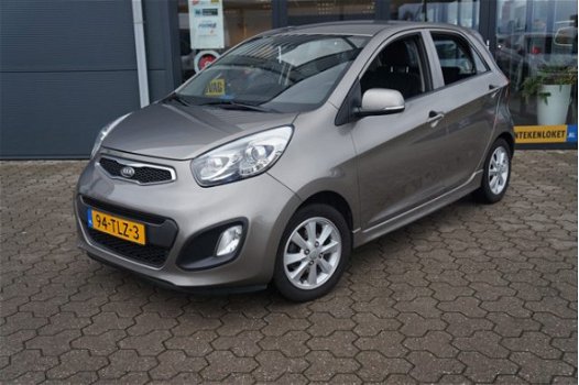 Kia Picanto - 1.2 CVVT Plus Pack 5-Deurs Airco Led Koplampen Radio 1ste Eigenaar - 1