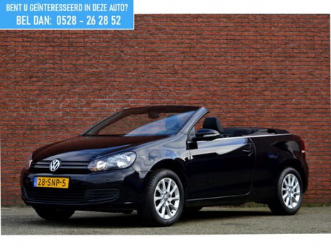 Volkswagen Golf Cabriolet - 1.2 TSI 105pk CLIMA / NAVI / CRUISE / PDC / 16'' LMV / AFN. TREKHAAK - 1