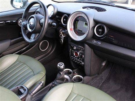 Mini Mini Cooper - 1.6 Chili DONKER GROEN LEER / NAVIGATIE / CLIMATE CONTROL / BIJZONDER MOOIE AUTO - 1