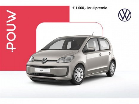 Volkswagen Up! - 1.0 60pk + Airco + Maps & More App - 1