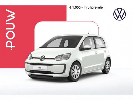 Volkswagen Up! - 1.0 60pk up + Airco + Maps & More App - 1