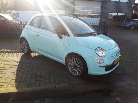 Fiat 500 C - 0.9 TwinAir Turbo Cult CABRIO met LEER/Parkeersensor/80PK - 1