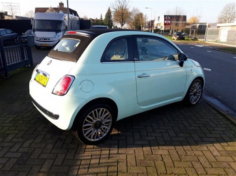 Fiat 500 C - 0.9 TwinAir Turbo Cult CABRIO met LEER/Parkeersensor/80PK - 1