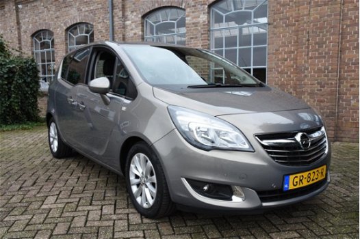 Opel Meriva - 1.4 Turbo Cosmo 2014 114.085Km Airco Cruise Trekhaak Leder P.D.C - 1