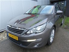 Peugeot 308 SW - 1.6 BlueHDI Blue Lease Executive Bruin Leder Stoelverw Trekhaak Achteruitrijcamera