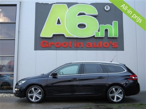 Peugeot 308 SW - 1.6 BlueHDI Blue Lease Executive Pack Bruin Leder Stoelverw Achteruitrijcamera DAB+ - 1