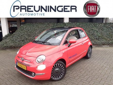 Fiat 500 - 0.9 TwinAir T Lounge|Airco|Navigatie|Parkeersensoren achter|Crui - 1