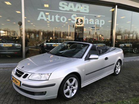 Saab 9-3 Cabrio - 1.8t Vector Automaat | Rijklaar incl 6 mnd Bovag | Navigatie Leer Park assist - 1