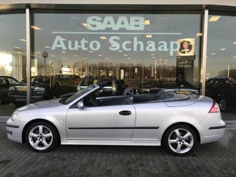 Saab 9-3 Cabrio - 1.8t Vector Automaat | Rijklaar incl 6 mnd Bovag | Navigatie Leer Park assist - 1