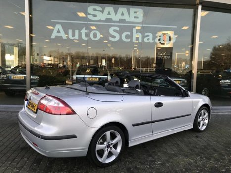 Saab 9-3 Cabrio - 1.8t Vector Automaat | Rijklaar incl 6 mnd Bovag | Navigatie Leer Park assist - 1