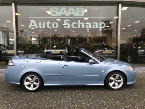 Saab 9-3 Cabrio - 2.0 T 210 pk Automaat Vector Pack | Rijklaar incl 6 mnd Bovag | Trekhaak Houtafwer - 1