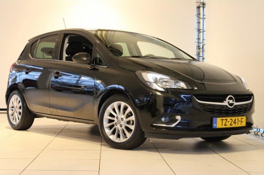 Opel Corsa - 1.4 AUTOMAAT 90PK 5DRS ONLINE EDITION NAVI TEL NAP - 1