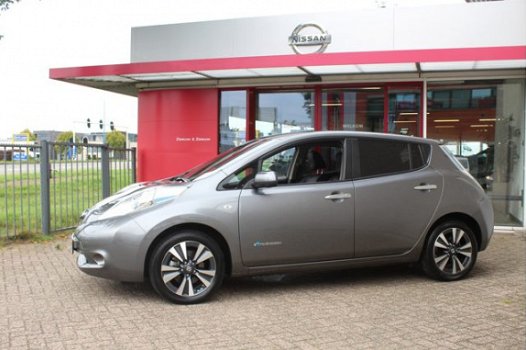 Nissan LEAF - Business Edition 30 kWh 18800, = EXCL BTW | AUTOMAAT | LEDER | NIEUWSTAAT | LMV | NAVI - 1