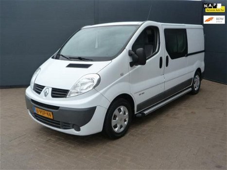 Renault Trafic - 2.5 dCi T29 L2H1 DC Automaat, Dubbel cabine, Navi, Marge - 1