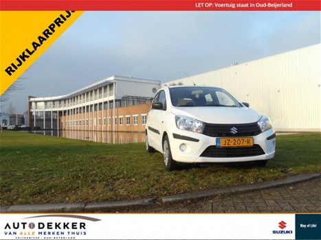 Suzuki Celerio - 1.0 Comfort Airco 1e eigenaar dealer onderhouden Rijklaar Locatie Oud-Beijerland - 1