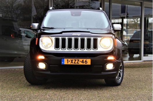 Jeep Renegade - 1.4 turbo 140 Limited ✅NAP| Navi| Leder| orig. NL|18