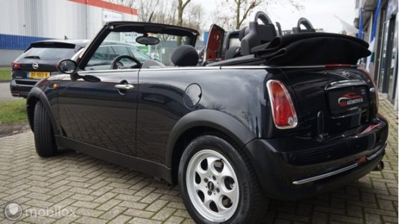 Mini Mini Cabrio - 1.6 Cooper ELEKTR. DAK AIRCO ELEK RAMEN PDC volledig onderhouden - 1