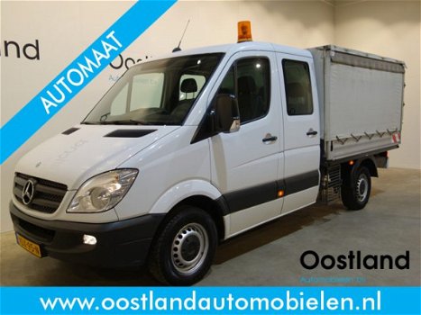 Mercedes-Benz Sprinter - 316 2.2 CDI 366 Automaat DC Dubbel Cabine Open Laadbaak Schuifzijden / Airc - 1