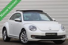 Volkswagen Beetle - 1.2 TSI Design | Airco | Panorama | Wit Parelmoer | 2xPDC | Navi Actie | 17