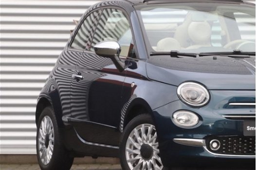 Fiat 500 C - 0.9T TwinAir Lounge NWM | Navi | Airco | H.Leer | PDC - 1