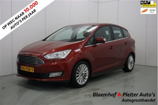 Ford C-Max - 1.5 TDCi Titanium | Navigatie | Leder | Parkeersensoren | - 1