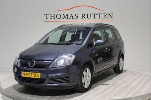 Opel Zafira - 1.8 Executive 2006/ NAP/ 7P/ Dealeronderhouden/ Navi/ Trekhaak/ Cruise/ Clima/ Stuur b - 1