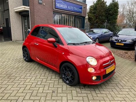 Fiat 500 Abarth - 0.9 TwinAir 500S Sport 105PK H.Leder, PDC, Mooi Inruil en garantie mogelijk - 1