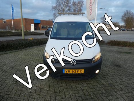 Volkswagen Caddy Maxi - 1.6 TDI 102 PK BMT Premium Pakket Cruise Airco PDC Trekhaak Licht/regen sens - 1