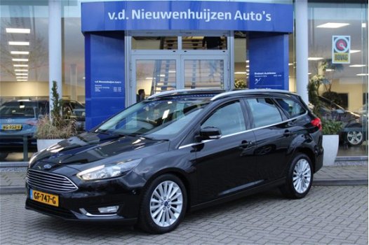 Ford Focus Wagon - 1.0 First Edition Navigatie Park Assist Parkeersens. v+a LED USB BlueTooth 0492-5 - 1