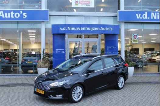 Ford Focus Wagon - 1.0 First Edition Navigatie Park Assist Parkeersens. v+a LED USB BlueTooth 0492-5 - 1