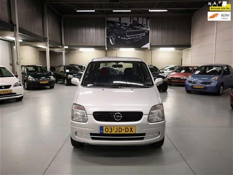 Opel Agila - 1.0-12V NAP|NIEUWE APK|LAGE KM|BOEKJES|TOPSTAAT - 1