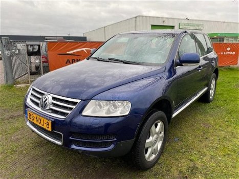 Volkswagen Touareg - 5.0 V10 TDI Aut, Leer - 1